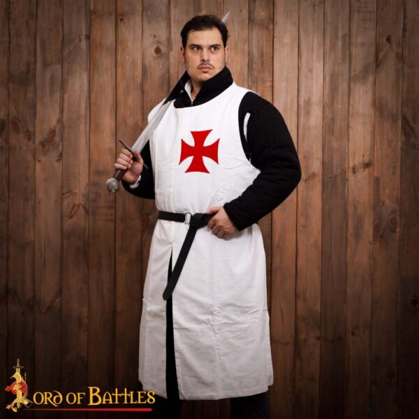 Medieval Knights Templar Canvas Cotton Tabard - Image 2