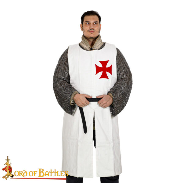 Medieval Knights Templar Canvas Cotton Tabard - Image 4