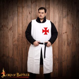 Medieval Knights Templar Canvas Cotton Tabard