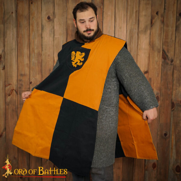 Heraldic Surcoat Tabard with Scottish Rampant Lion Design for Kids and Adults - Image 11