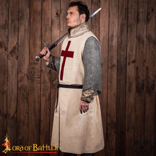 Medieval Crusader Knight Canvas Cotton Tabard - Image 2