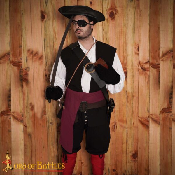Raiders of the Sea Pirate Canvas Jacket - Image 8