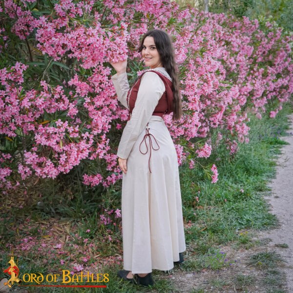 Medieval Maiden Cotton Dress - Image 2
