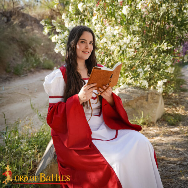 “Isabella” Damsel / Medieval Maiden Cotton Dress - Image 5