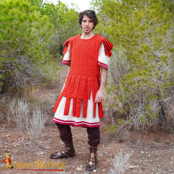 Roman Subarmalis Padded Canvas Jacket, Red - Image 2