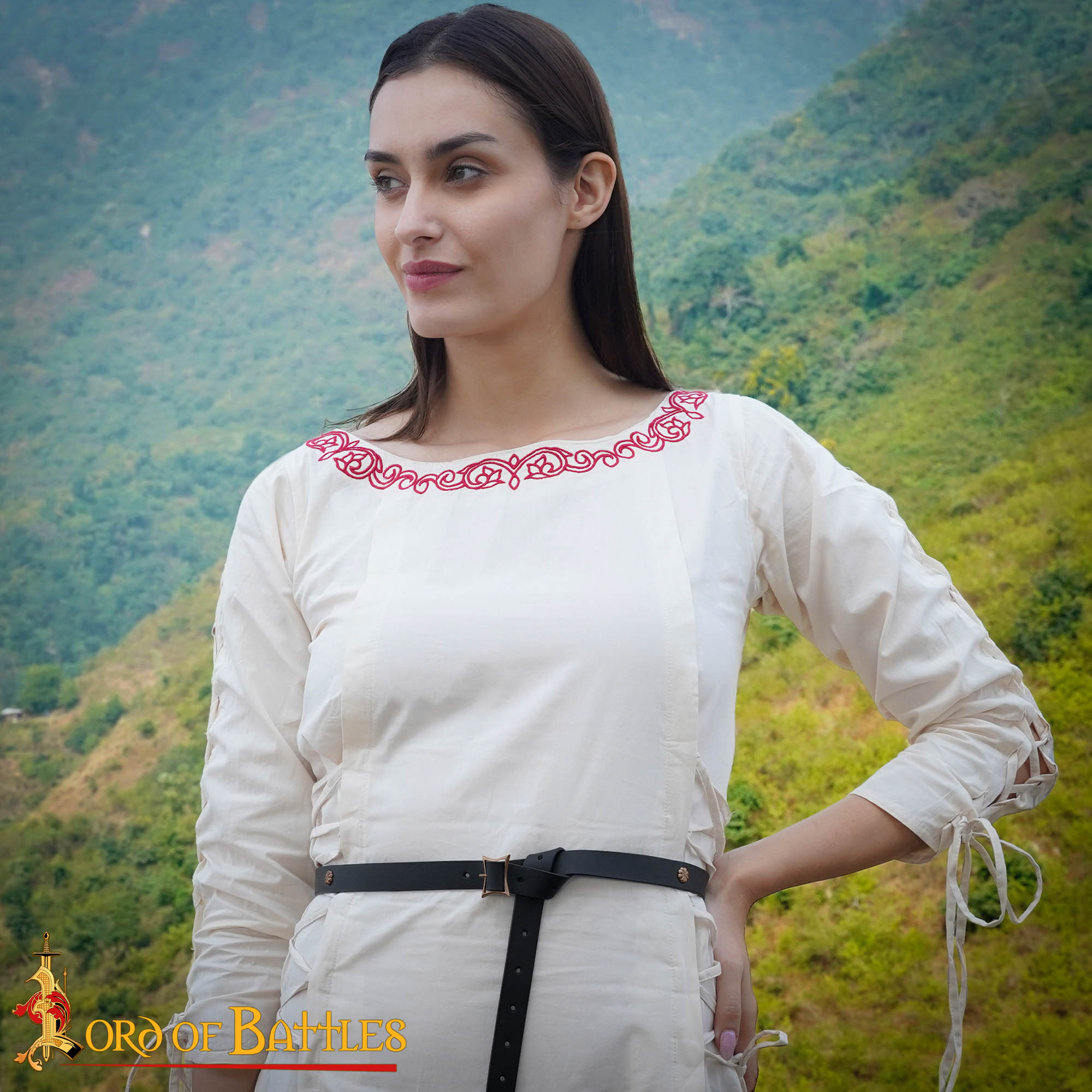 18th Century Solid Antique Bronze Belt Buckle-26448BZAT 1