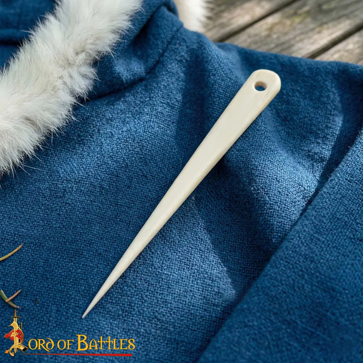 Viking Bone Needle – Embroidery Tool, Handcrafted Ox Bone Sewing Needles for Historical Crafts & Nålebinding Viking Bone Needle – Embroidery Tool, Handcrafted Ox Bone Sewing Needles for Historical Crafts & Nålebinding - Image 8
