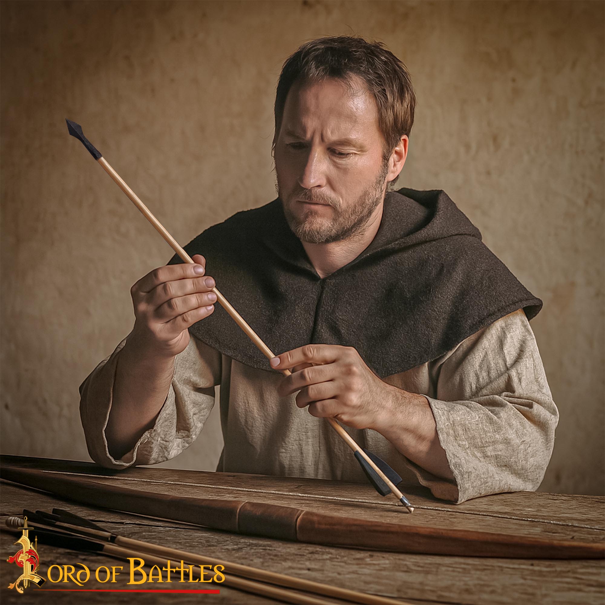 Medieval 13th–15th Century Wrought Iron Socketed Arrowhead – Hand-Forged Reenactment & Collectible Spear Tip-1212-3PCS 6