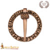 Medieval Bronze Ring Brooch Lost-Wax Cast-26591BZAT 3