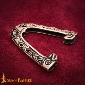 Viking Bronze Sword Chape – Hedeby Inspired (10th–11th Century) Lost Wax Cast