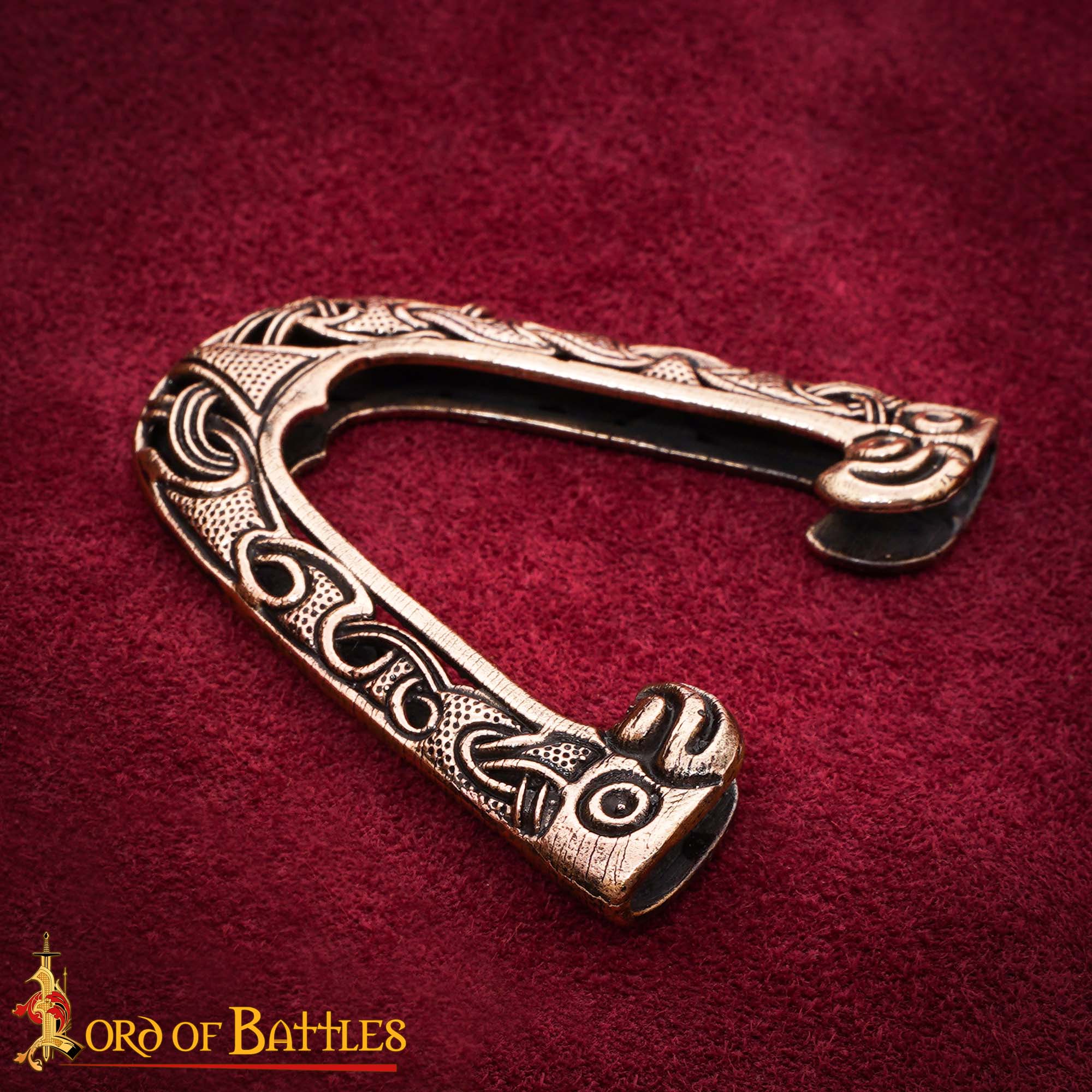 Viking Bronze Sword Chape