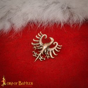 Medieval Bronze Eagle Emblem
