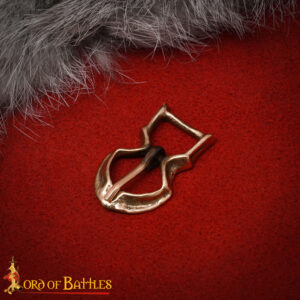 Medieval Small Belt Buckle Lost Wax Cast Bronze