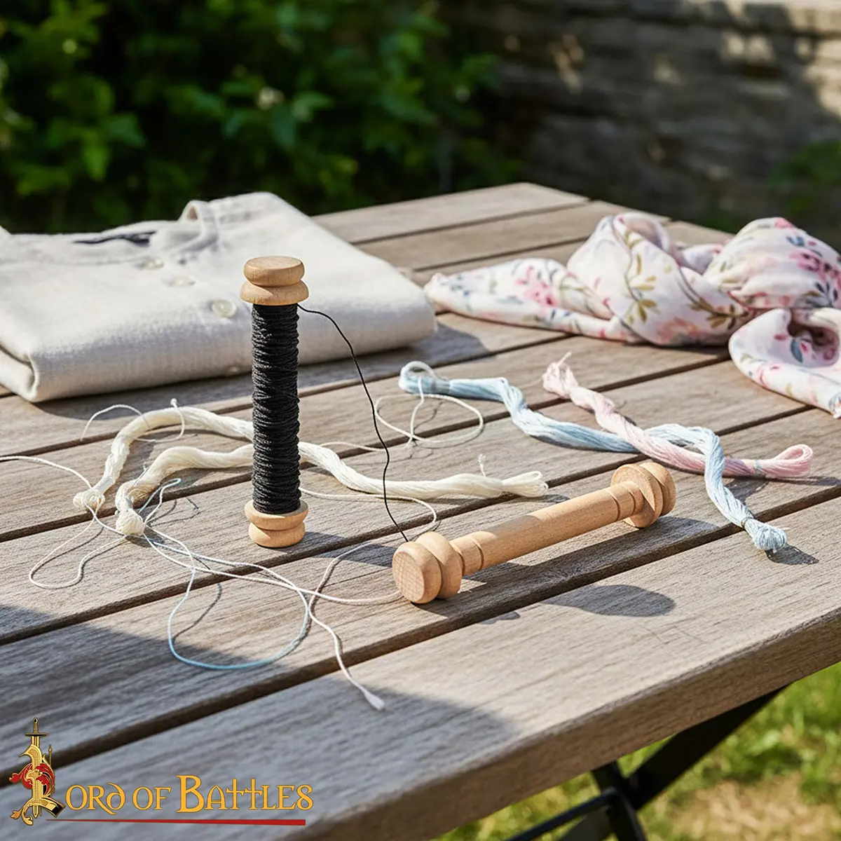 Wooden Sewing Thread Spool Wooden Sewing Thread Spool - Image 6