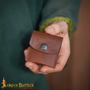 leather coin pouch