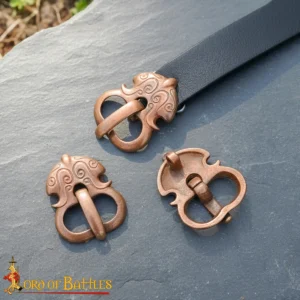 Viking Belt Buckle Norse Style, Lost Wax Cast