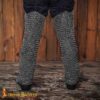 Chainmail Leggings 9mm Butted Spring Steel 16 Gauge High Tensile-536N 6