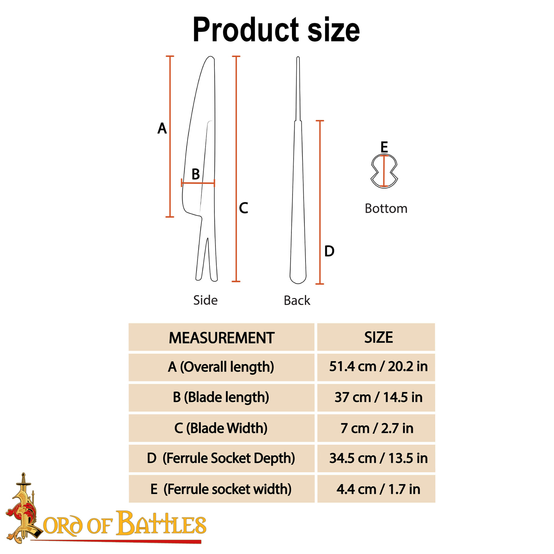 Hand-Forged Mild Steel Pole End-26506 2