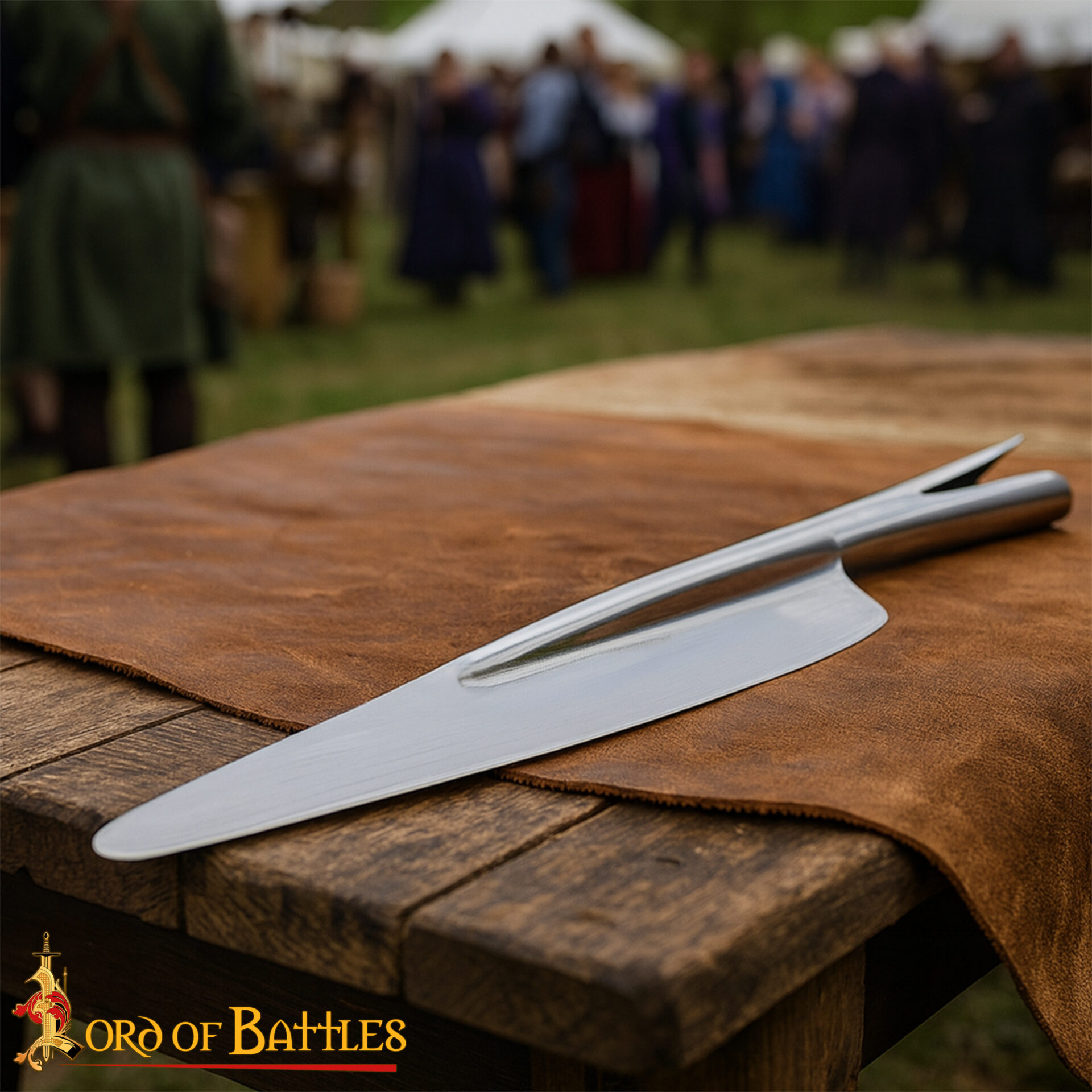 Hand-Forged Mild Steel Pole End-26506 7