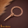 Medieval Bronze Ring Brooch Lost-Wax Cast-26591BZ 4
