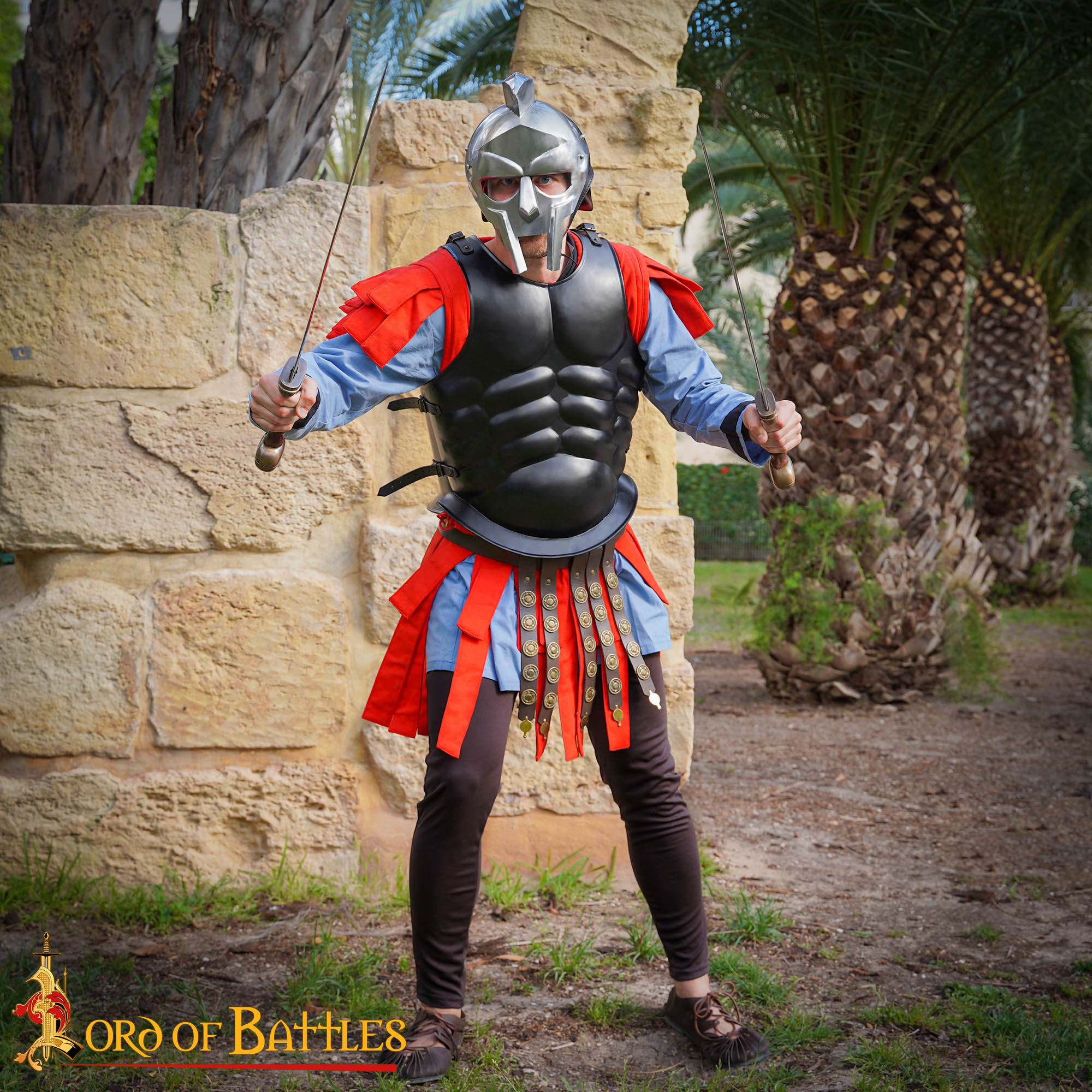 Roman Subarmalis Quilted Cotton Armor Vest-25308 1