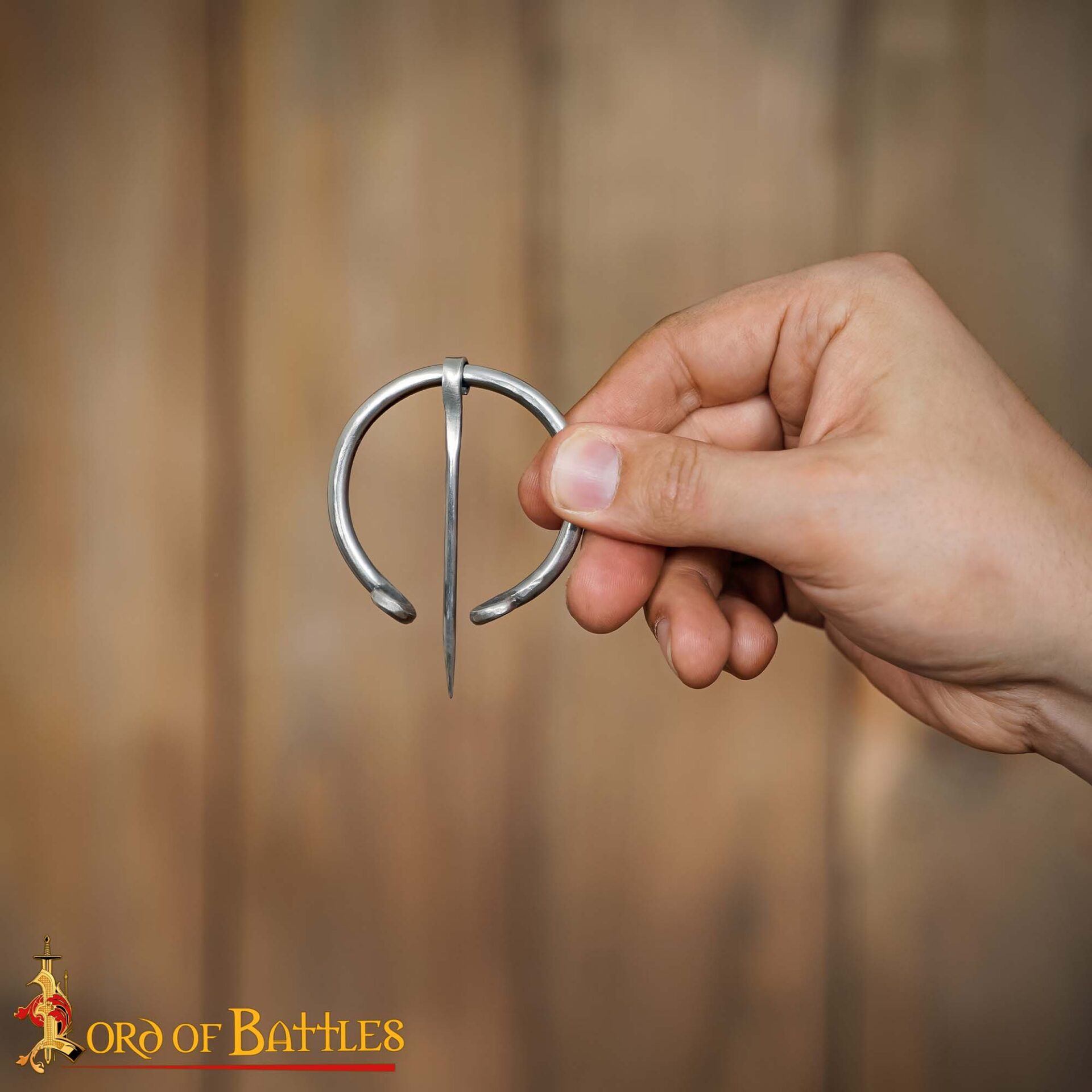 Stainless Steel Penannular Brooch Hook End-26221SS 6