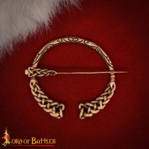 Design Bronze Brooch with Bronze Pin