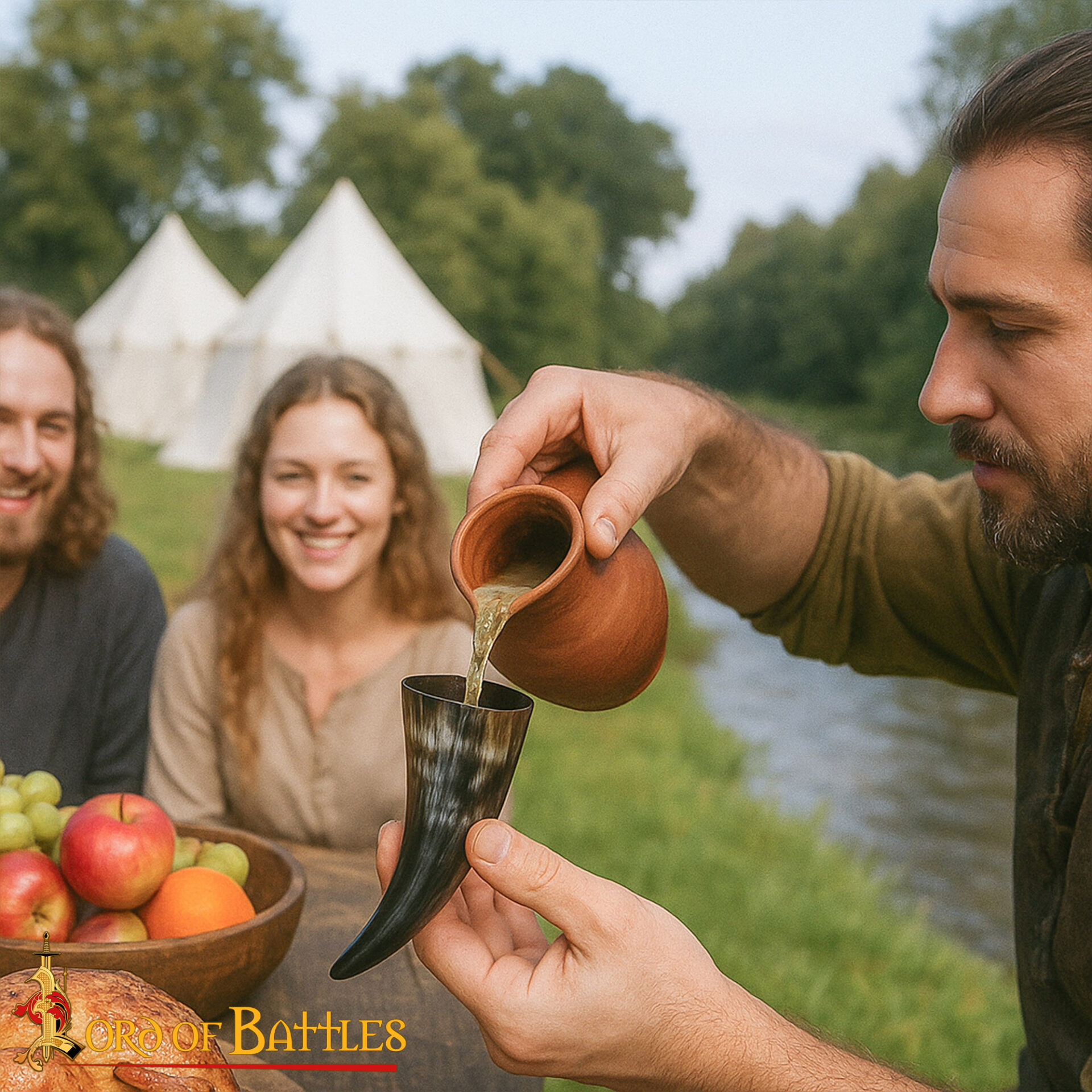 Viking Norse Drinking Horn-4204XS-3pcs 1