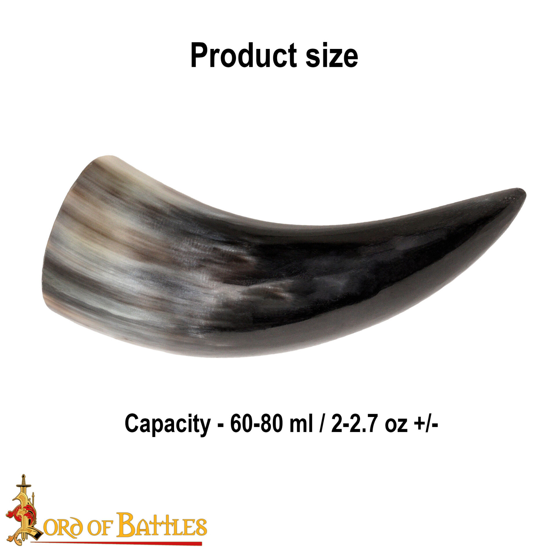 Viking Norse Drinking Horn-4204XS-3pcs 2