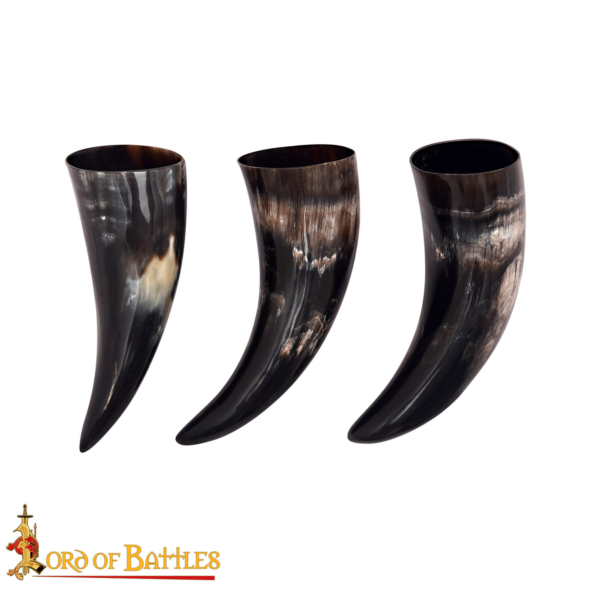 Viking Norse Drinking Horn-4204XS-3pcs 3