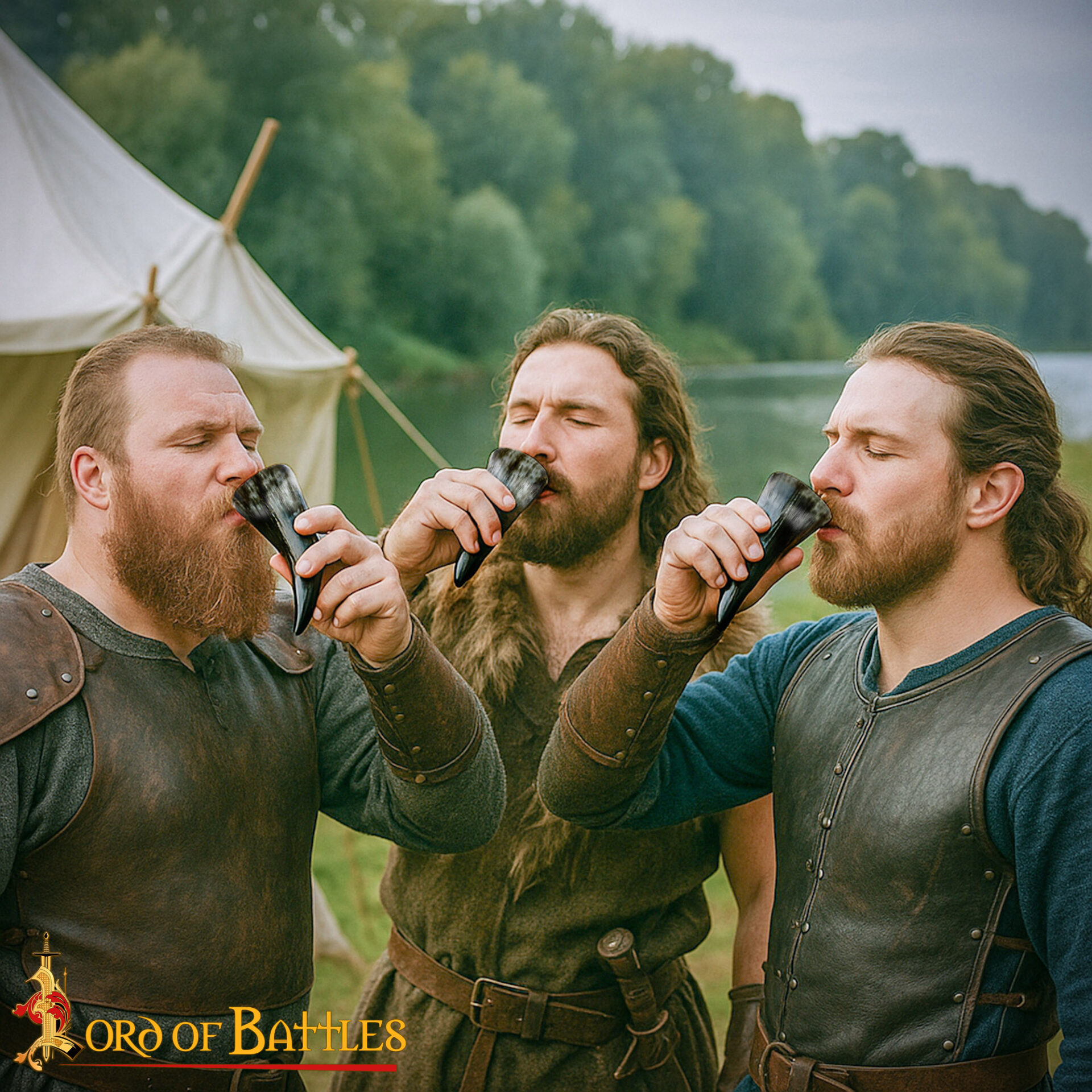 Viking Norse Drinking Horn-4204XS-3pcs 4