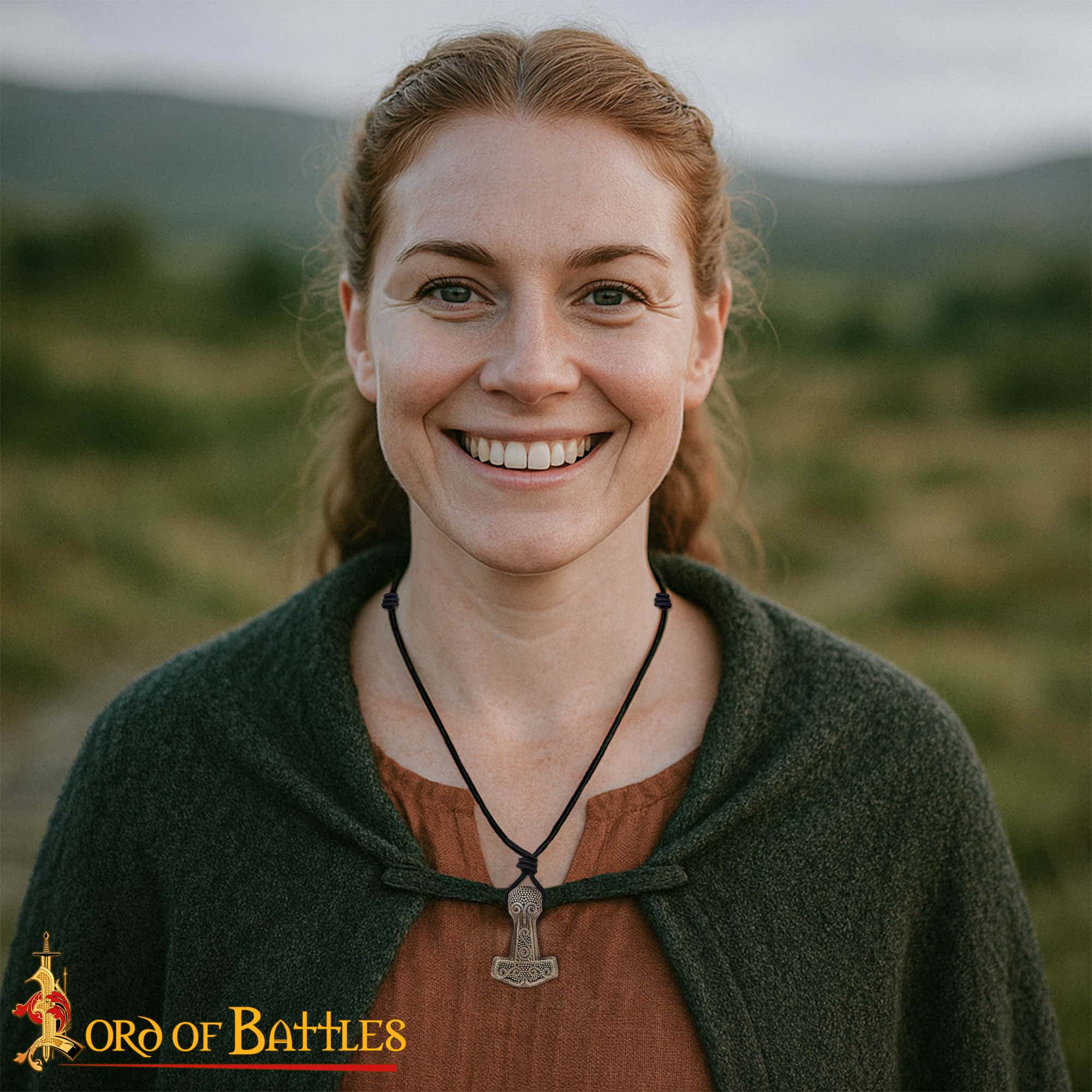 Viking Age Solid Lost Wax Cast Bronze Mjölnir Pendant – Bredsättra Thor’s Hammer Viking Age Solid Lost Wax Cast Bronze Mjölnir Pendant – Bredsättra Thor’s Hammer - Image 2