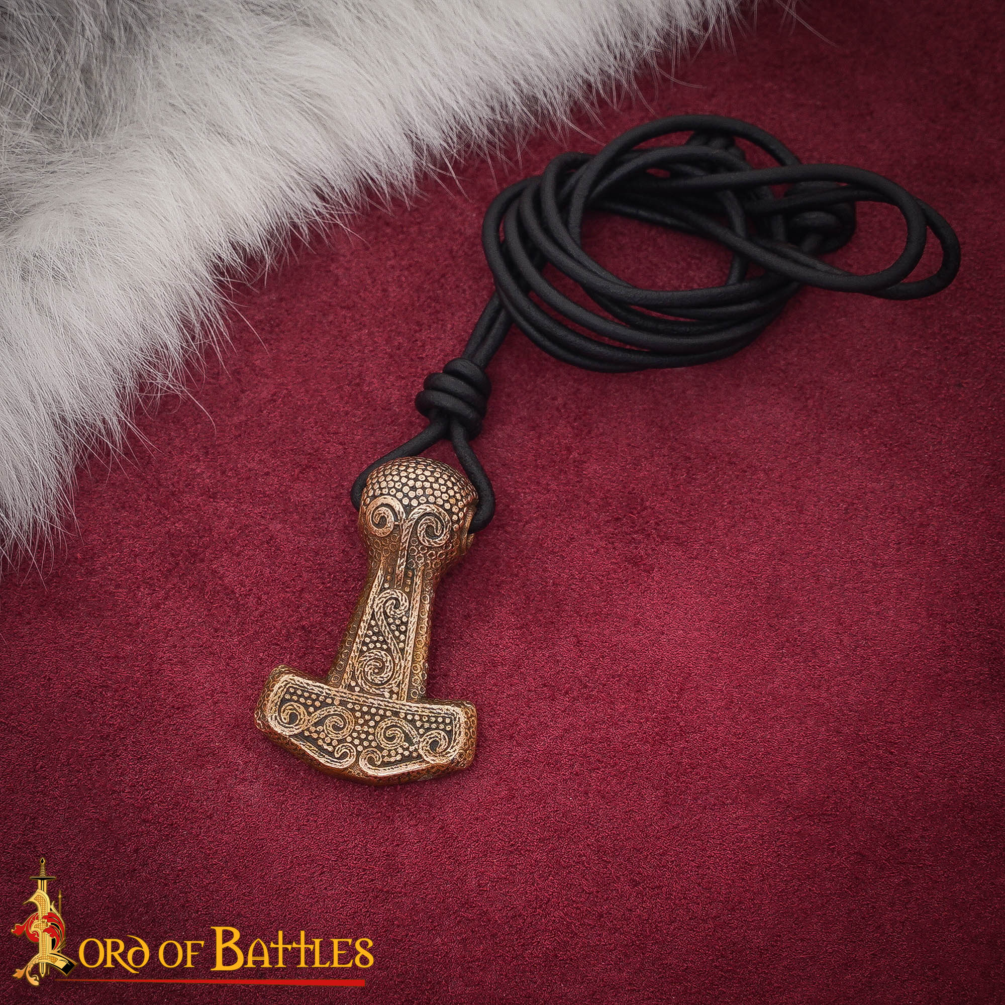 Viking Age Solid Lost Wax Cast Bronze Mjölnir Pendant – Bredsättra Thor’s Hammer Viking Age Solid Lost Wax Cast Bronze Mjölnir Pendant – Bredsättra Thor’s Hammer - Image 5
