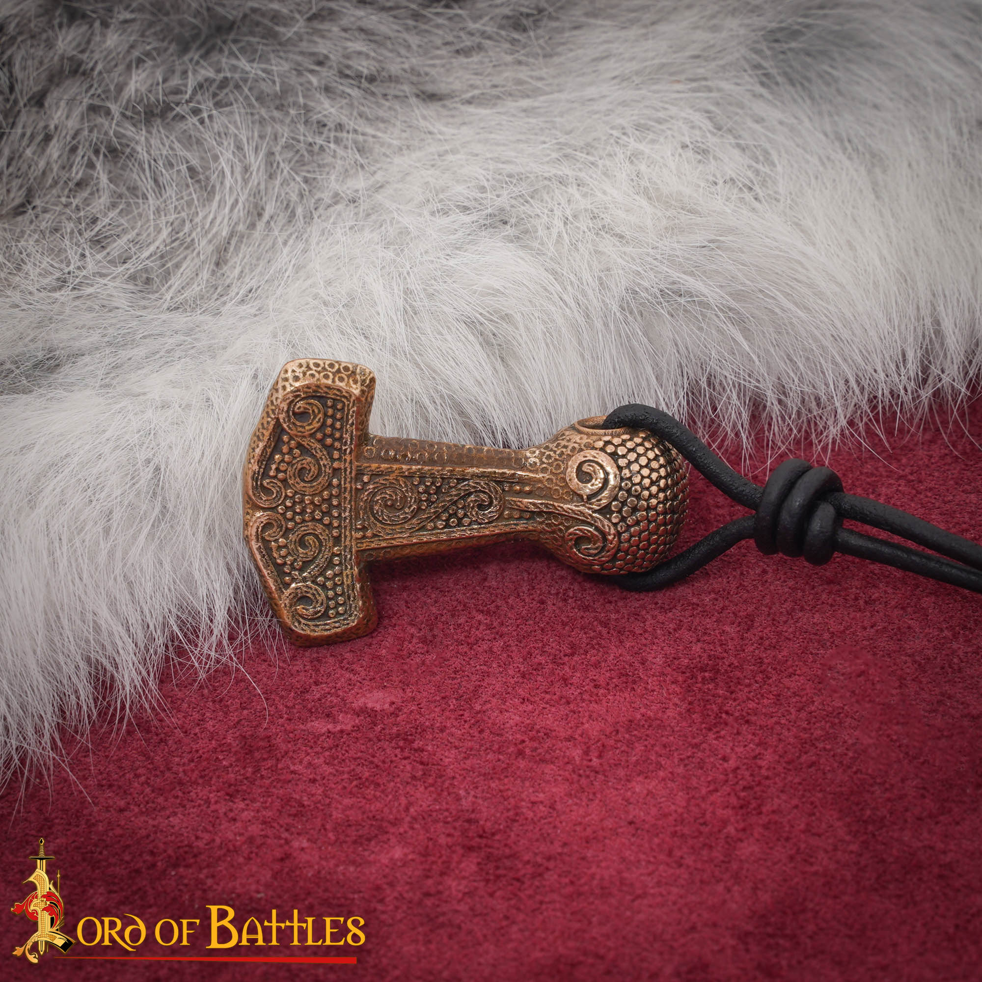 Viking Age Solid Lost Wax Cast Bronze Mjölnir Pendant – Bredsättra Thor’s Hammer Viking Age Solid Lost Wax Cast Bronze Mjölnir Pendant – Bredsättra Thor’s Hammer - Image 6
