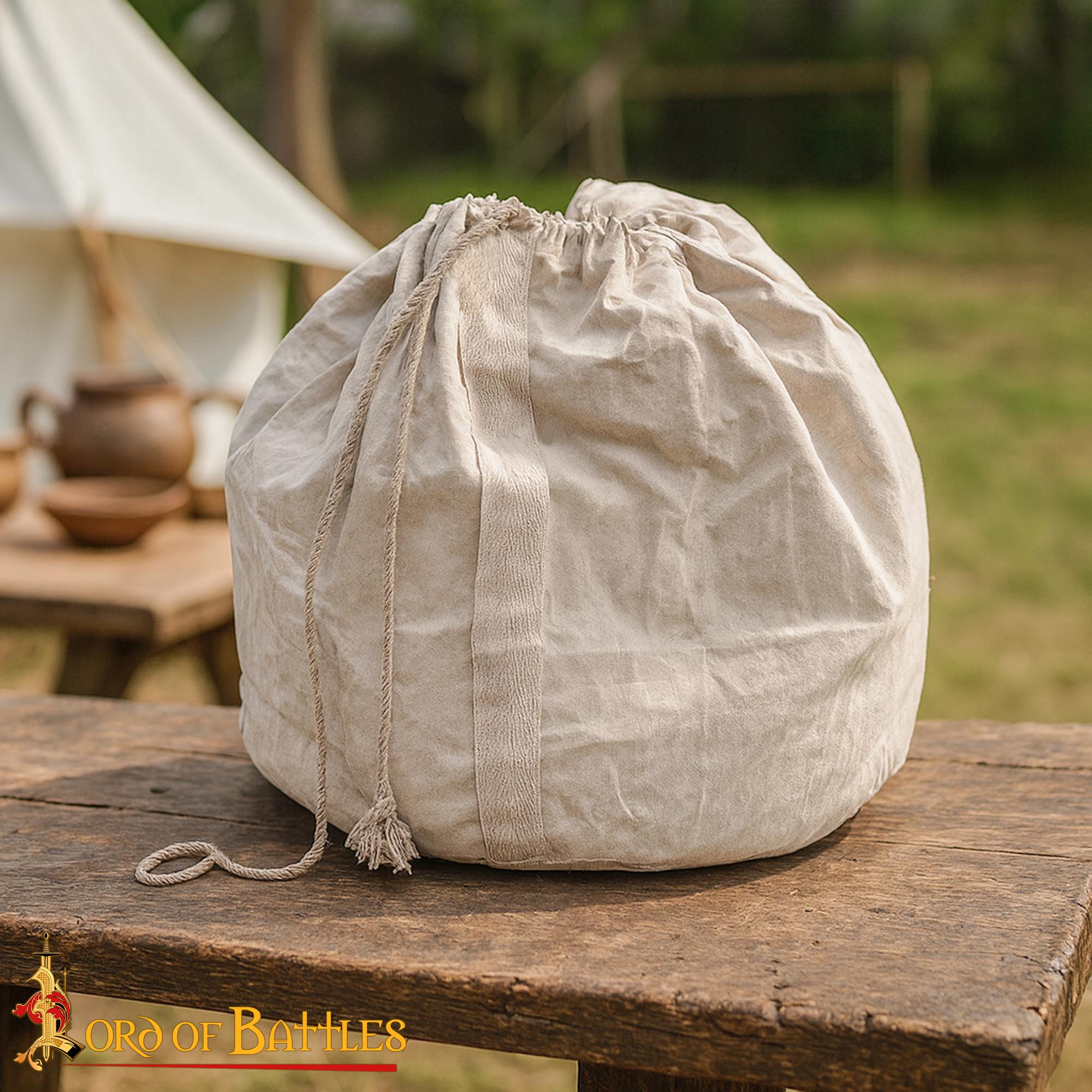 Heavy Duty Medieval Conical Canvas Tent - 26541E 1