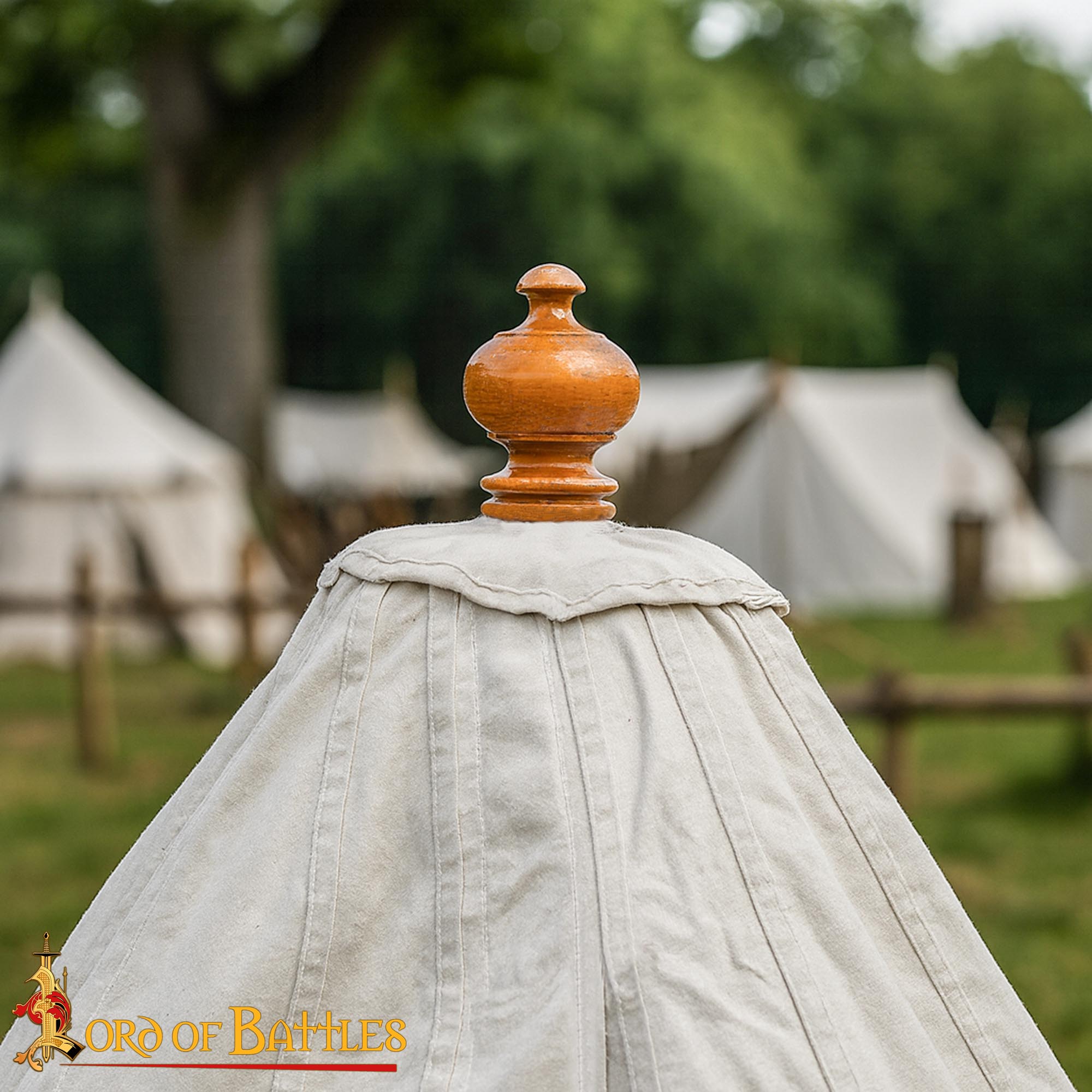 Heavy Duty Medieval Conical Canvas Tent - 26541E 4