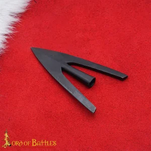 Iron Broad Tail Point Arrowhead