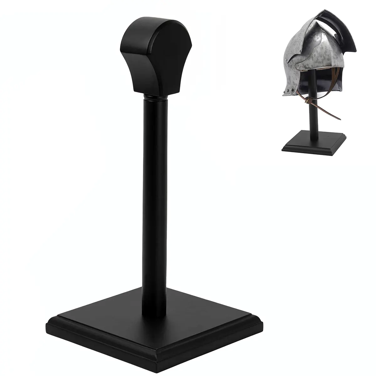 Black Helmet Display Stand Black Helmet display stand