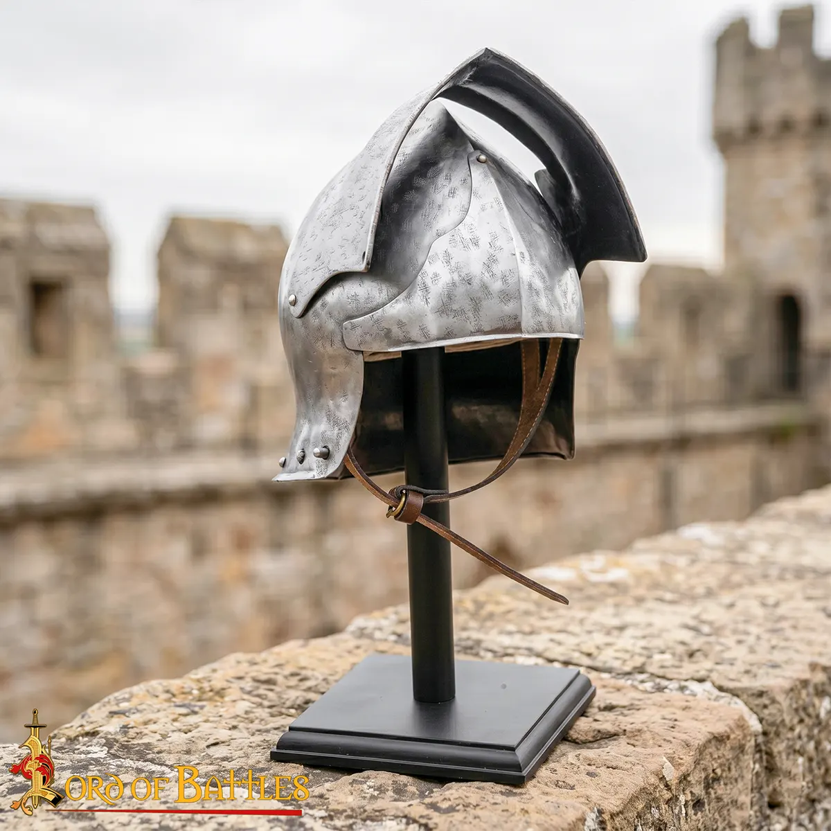 Black Helmet Display Stand Black Helmet Display Stand - Image 4