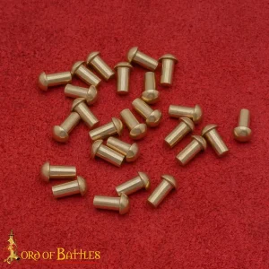 Brass Rivets For Buckle (Set of 25 Pcs)