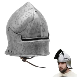Medieval Steel Helmet with Liner
