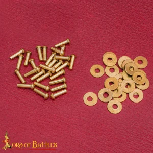 Brass Rivets - Set of 25 pcs