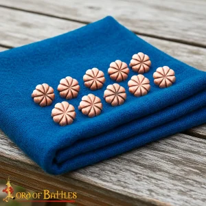 Decorative Metal Studs Bronze Flower Mounts