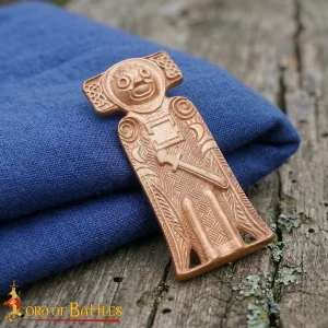 Solid Bronze Brooches