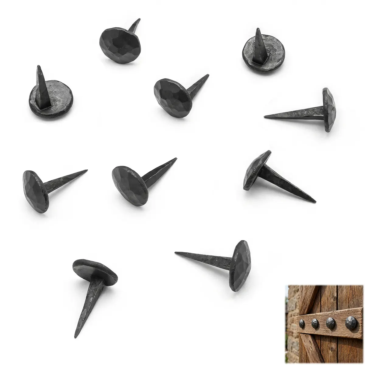 Cast Iron Clavos - Set of 10 Cast Iron Clavos - Set of 10 - Image 4