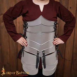Medieval Lady Knight Cuirass with Tassets