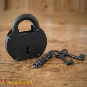 antique iron padlock​