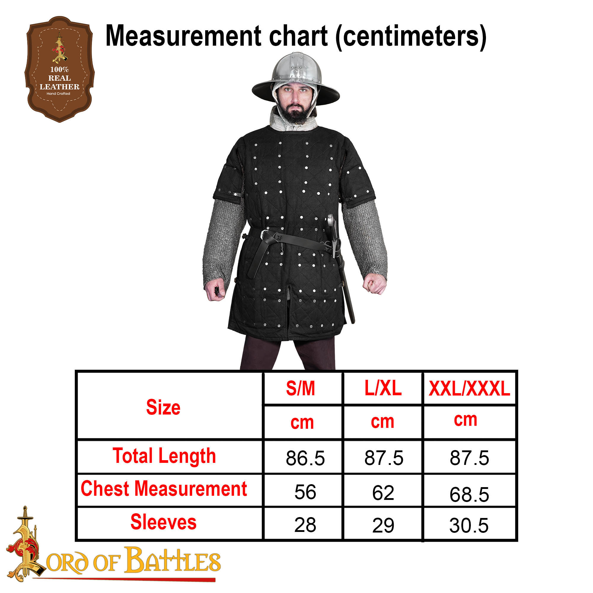 Medieval Brigandine with Riveted Steel Plates | 14th–16th Century Cotton & Leather Armor Medieval Brigandine with Riveted Steel Plates | 14th–16th Century Cotton & Leather Armor - Image 3