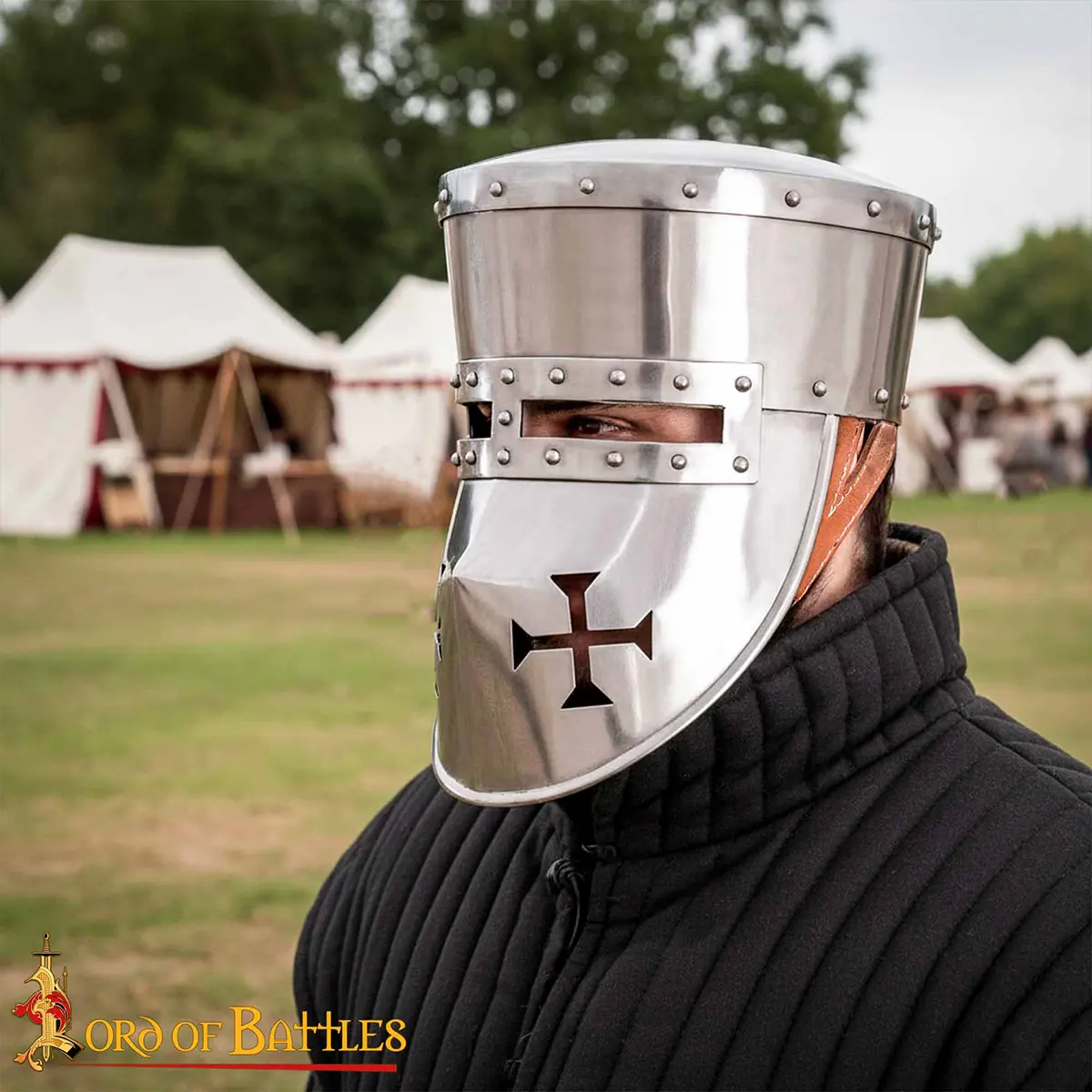 12th Century Knights Templar Crusader Helmet 12th Century Knights Templar Crusader Helmet - Image 7