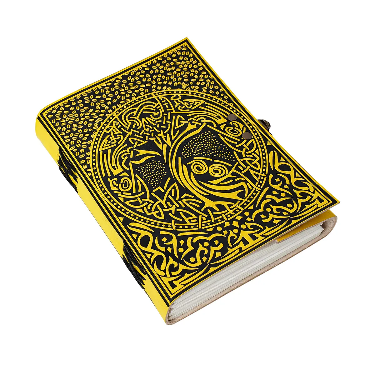 Celtic Tree of Life Vintage Genuine Leather Journal Celtic Tree of Life Vintage Genuine Leather Journal - Image 4